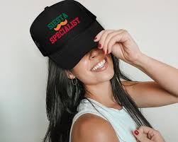 Siesta Specialist Trucker Hat, Nap Lover Mesh Cap, Funny Hispanic Heritage  Month Snapback, Latin Relaxation Humor Hat, Chill Vibes Hat