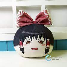 TouHou Project Yukkuri Hakurei Reimu Plush Doll Toy Pillow Cushion Birthday  Gift | eBay