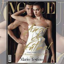 Cristiano Ronaldo poses NAKED with model girlfriend Irina Shayk for Spanish  Vogue - Irish Mirror Online