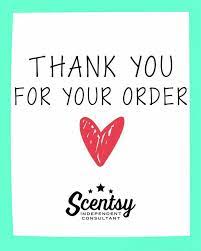 Check spelling or type a new query. Thank You For Your Scentsy Order Images