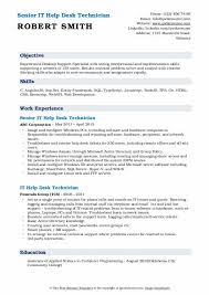 Help desk technician job description. It Help Desk Technician Resume Samples Qwikresume