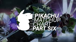 Esamesad Pikachu Match Up Chart June 2017 Part 6 Final