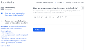 This is a companion product. How To Run Weekly Status Reports Guide Scrumgenius
