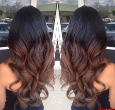 Girl With Black Brown Long Hair Haircuts For Wavy Hair Brown Ombre Hair Balayage Hair