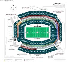 Cowboys Stadium Seating Chart With Seat Numbers Best