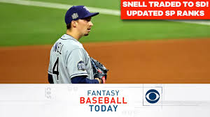 Scott and heath review some differences in their roto rankings. Blake Snell To The Padres Sp Rankings With Michael Simione Fantasy Baseball Today Youtube