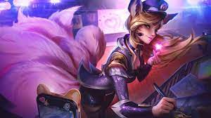 Popstar Ahri ASU LoL Skin Splash Art 4K Wallpaper iPhone HD Phone #6501j