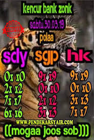 Syair Togel Hongkong Hari Ini 30 Maret 2019 Maret