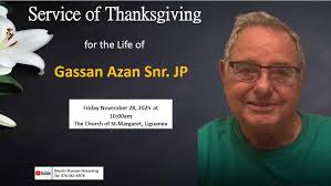 Service of Thanksgiving for the Life of Gassan Azan Snr. JP.