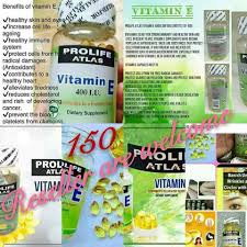 What about natural vitamin e supplements? Prolife Atlas Vitamin E Food Supplement Home Facebook
