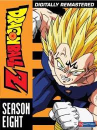 It is released in north america as dragon ball z volume eighteen, with the chapter count restarting back to one. Dragon Ball Z Season 8 Wikipedia