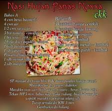Set nasi minyak hujan panas ni k.an masak bagi memenuhi tempahan sepupu k.an, nazirah untuk jamuan di pejabatnya. Nasi Hujan Panas Noxxa Cooking Recipes Food Recipes