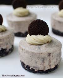 An oreo is a sandwich cookie that is composed of two chocolate cookies and cream filling. The Secret Ingredient No Bake Oreo Cheesecake