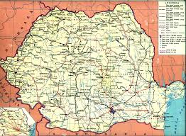 Harta judetelor si a tuturor localitatilor din romania. Harta Harta Cailor Ferate Din Romania