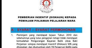 Terjawab • terverifikasi oleh ahli. Cara Memohon Insentif 50 Tahun Mara Nothing To Somethings