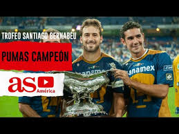 La gran generación que hizo lo imposible hace 16 años celebra un nuevo aniversario de tal conquista. Pumas Y El Trofeo Santiago Bernabeu Alineaciones Historicas As America Youtube