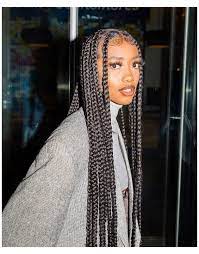 Pinterest Coldheartbarbie Long Braids With Beads Longbraidswithbeads In 2021 Big Box Braids Hairstyles Black Box Braids Box Braids Hairstyles