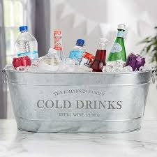 Your galvanized container stock images are ready. Family Market Personalized Galvanized Beverage Tub