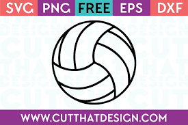 Download Volleyball Design Cut That Design