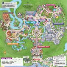 Walt Disney World Has Announced New Maps For The Magic Kingdom Will Be Available Beginning Today March Disney World Map Disney Map Disney World Magic Kingdom