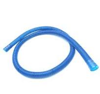 XMHF Flexible Air Conditioner Drain Hose Water Pipe 111cm 3pcs Blue