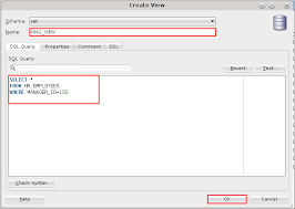 Manage Indexes And Views Using Sql Developer