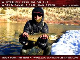 The san juan river is filled with midge pupae and larvae, which account for up to 95% of the trout's appetite. Winter Fishing In The San Juan River