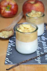 Panna Cotta Vanille Et Pommes Au Caramel Au Beurre Sale Recettes De Cuisine Pomme Caramel Caramel Au Beurre Sale