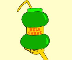 Spongebob squarepants episode kelp juicespongebob squarepants episode kelp shake Sponge Exhibit Drawception