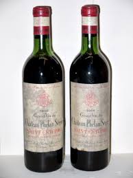 Founded by irishman bernard o'phelan. Chateau Phelan Segur 1966 Great Wine Saint Estephe Au Droit De Bouchon