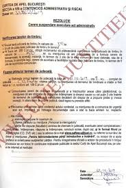 Taraganare Pe Dosarul Sts Curtea De Apel Bucuresti A Asteptat 5 Zile Sa Inregistreze Cererea De Chemare In Judecata Trimisa De Fosta Senatoare Cristiana Anghel In Procesul Privind Suspendarea Celor Doua