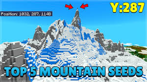 It was announced during minecraft live 2020 on october 3, 2020, and will likely be released in summer or spring of 2021. Top 5 Best Mountain Seeds For Minecraft 1 17 Caves Cliffs Youtube