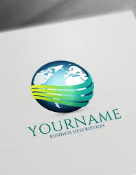 Globe Logo Template Free Online Logo Maker And Download Free Logo Templates Globe Logo Logo Design Free Templates