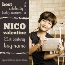 Famous people who actually want our attention, who value the spotlight, and us, as much as we do. Best Celebrity Baby Names 2018 Appellation Mountain