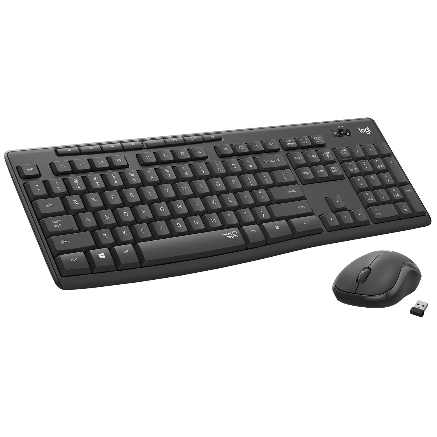 Logitech MK295 Silent Wireless Keyboard Mouse Combo