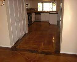 Example Of Boarder Separating Area With Shadowing And With Out Concrete Floors Concrete Decor Flooring