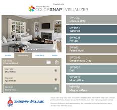 I Found These Colors With Colorsnap Visualizer For Iphone By Sherwin Williams Unusual Gray Sw 7059 Wate Coordinating Paint Colors Shoji White House Colors