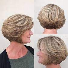 Cute Layered Bob Haircut Short Bob Haircuts For Older Women Hair Styles Cool Hairstyles Short Bob Haircuts