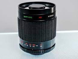 Samyang 500mm F 8 Telephoto Mirror Lens With Filters And Etsy Photo Lens Mirror Lenses Lens