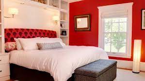 The vintage bed sheet with traditional designs in red and matching red rugged carpet can favorably gel best with a white brick textured bed side wall. 20 Red Bedroom Ideas That Look Pretty Classy