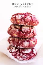 Red Velvet Crinkle Cookies Deliciously Declassified Red Velvet Crinkle Cookies Crinkle Cookies Red Velvet Crinkles
