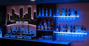 Check spelling or type a new query. Led Lighted Shelves Back Bar Shelving For Home Bars Restaurants