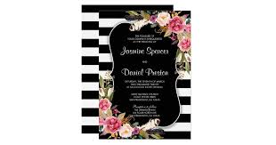 Create Your Own Invitation Zazzle Com Striped Wedding Invitations Striped Wedding Boho Chic Bachelorette Party