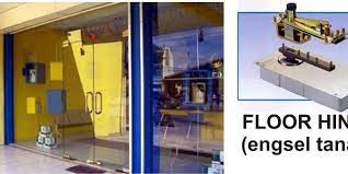 Floor hinge dorma bts 60 with top pivot bottom strap. Pintu Kaca Floor Hinge Dengan Kusen Aluminium Mitrakreasiutama Com Mitra Kreasi Utama Acp Kusen Aluminium Kaca Teralis Pagar Gypsum Tangga Murah Pekanbaru
