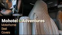 Motorhome Campervan drivers & passenger luxury seat covers Bürstner, Adria,  Pilote Carthago Hobby