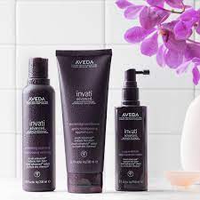 Thanks To New Discoveries By Our Aveda Scientists New Invati Advanced Combines Ayurvedic Principles With Ne Aveda Fragrance Free Products Skin Care Essentials