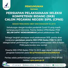 We did not find results for: Bpom Ri On Twitter Sahabatbpom Bagi Kamu Pejuang Cpns Badan Pom Yang Telah Lulus Seleksi Kompetensi Dasar Skd Dan Berhak Mengikuti Seleksi Kompetensi Bidang Skb Sesuai Dengan Yang Tercantum Pada Pengumuman Bpom Nomor