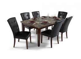 Montibello 42 X 70 7 Piece Dining Set Bobs Com Dining Room Sets Dining Room Furniture Furniture