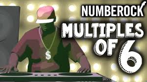 6 Times Table Song Rap Skip Counting By 6 Multiplication Song By Num Kindergarten Math Numbers Math Songs Multiplication Songs