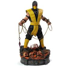 X • viii centurion mk. Mortal Kombat Scorpion 1 10th Scale Statue By Iron Studios Now Superherotoystore